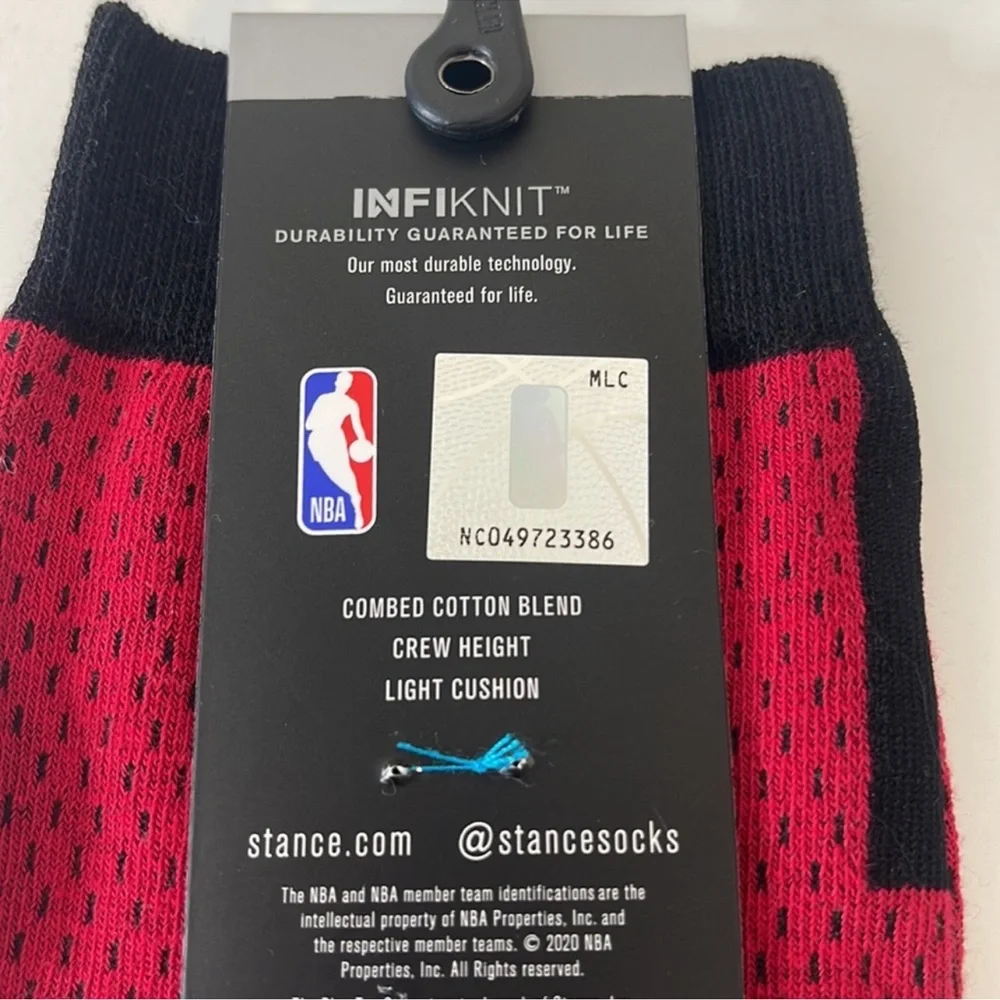 Stance NBA Toronto Raptors Basketball Socks Large